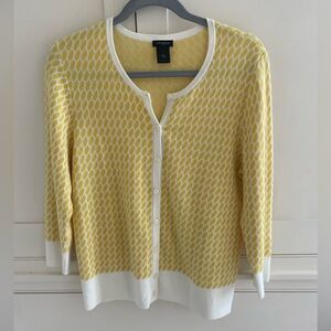 Ann Taylor 100% Cotton Spring Cardigan